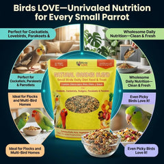 Birds LOVE morceaux de fruits séchés visibles pour attractivité naturelle