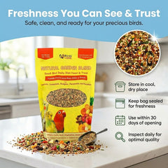Birds LOVE mains qui mélangent le produit garantissant sélection et soin