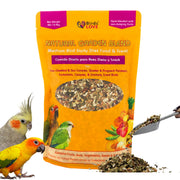 Birds LOVE sachet avant-plan montrant produit pour attirer oiseaux