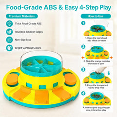 Bisector vue de dessus avec compartiments pour fractionner les repas