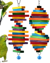 Bissap vue de face de l'ensemble suspendu montrant le design multicolore et attractif