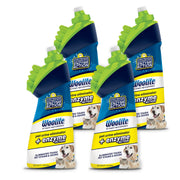 Bissell présentation du pack 4 montrant flacon et design pratique