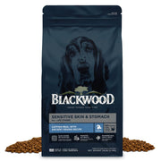 Blackwood emballage 24 lb montrant la recette et l’identité visuelle, rassure qualité