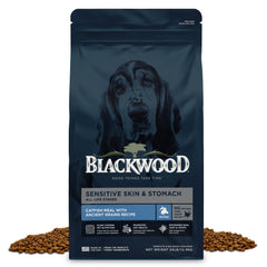 Blackwood emballage 24 lb montrant la recette et l’identité visuelle, rassure qualité