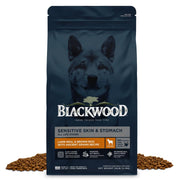 Blackwood paquet 24 lb face montrant l'emballage et la formulation sensitive
