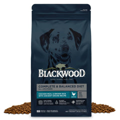 Blackwood sachet avant montrant l'emballage et avantage nutritionnel