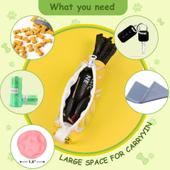 BlissBud ouvert avec rouleau de sacs, remplacement simple