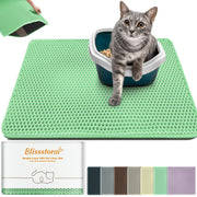 blissstorm vue avant du tapis litière montrant protection étendue