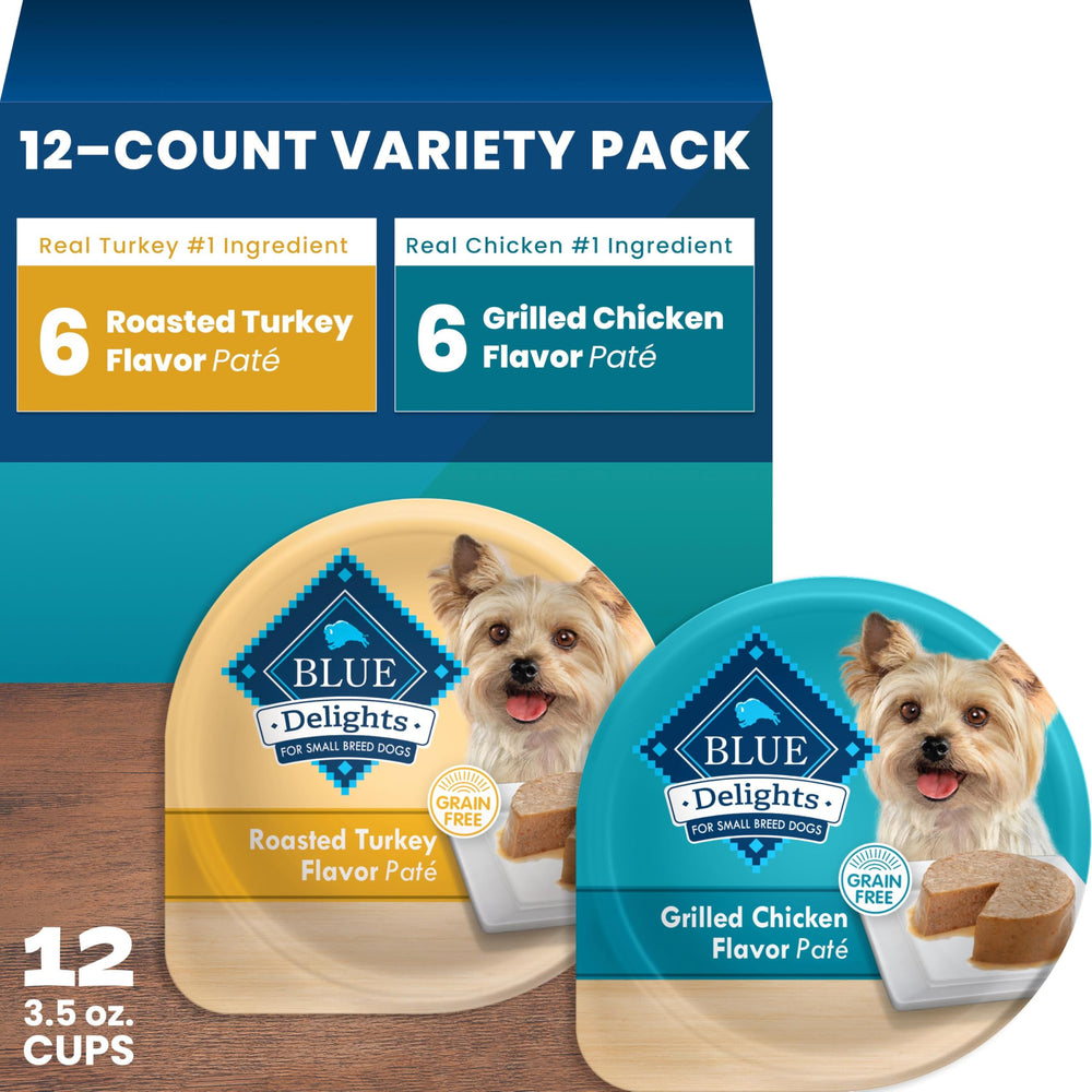 Blue Buffalo pack coupelles face montrant portions pratiques et facilité d’utilisation