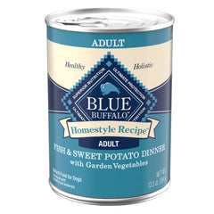 Blue Buffalo conserve ouverte révélant pâté prêt à servir, facilite le repas