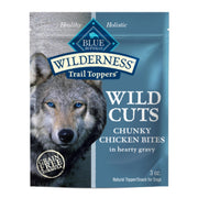 Blue Buffalo sachet face avant montrant l'emballage et bénéfice appétence