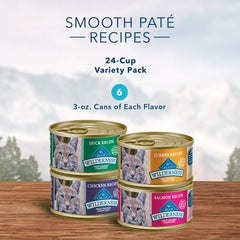 Blue Buffalo texture pâté lisse montrant appétence et facilité de mastication