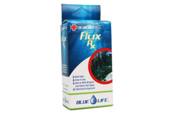 Blue Life Flux Rx emballage face montrant dosage clair pour contrôle d'algues