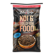 Blue Ridge packaging avant produit montrant sac 25 lb et bénéfice clarté