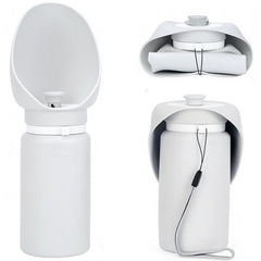 BlueDreamer vue avant de la gourde portable, transport facile