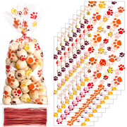 Blulu sachet face avant montrant motif pattes et visibilité du contenu pratique