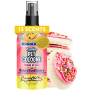 Bodhi Dog bouteille face Sugar Cookie montrant l’étiquette claire et bénéfice fraîcheur