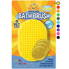 Bodhi Dog brosse de douche gros plan montrant picots massants pour bain apaisant