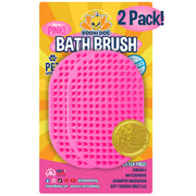 Bodhi Dog face avant de la brosse rose montrant prise confortable