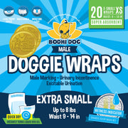 Bodhi Dog emballage avant montrant 20 couches et informations produit utile