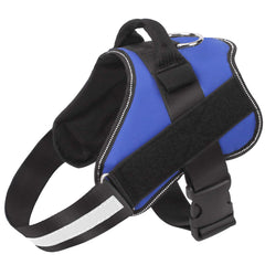 Bolux harnais devant bleu montrant coupe confortable et protection