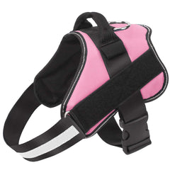Bolux harnais face avant rose montrant coupe ergonomique et confort