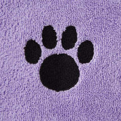 Bone Dry : serviette enveloppant un chien moyen, séchage complet rapide