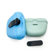 Bongpuda pochette face avant montrant design et couleurs, pratique pour transport