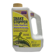 Bonide Snake Stopper emballage avant montrant l'étiquette et utilisation simple