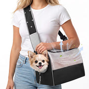 BONTHEE vue de face du porte-sling noir montrant design et maintien