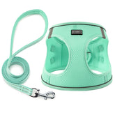 BOOMIBOO harnais vert face montrant coupe et ajustement confortable