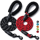 BOOMIBOO lot de deux laisses vues de face pour choix de couleurs et longueur