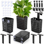 Borlech face avec quatre supports pour organisation rapide de l’aquarium