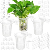 Borlech porte-plantes face avant montrant design transparent et discrétion
