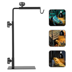 BOURDSERK support lampe face au terrarium pour installation stable