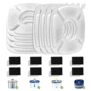 Bravelk emballage avant montrant le pack de 8 filtres et 8 mousses, facilité d'achat