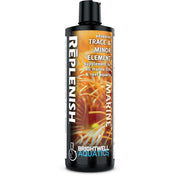 Brightwell Aquatics flacon Rēplenish face présentant la marque et bénéfice d'équilibre