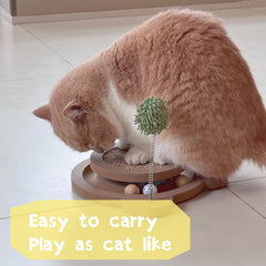 Britepaws détail du pompon sur ressort encourage sauts et jeu actif