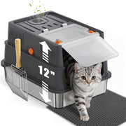 Bsemax vue avant du bac en inox protège contre projections