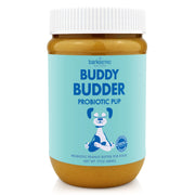 BUDDY BUDDER pot face 17oz montrant l’emballage et la marque pour confiance