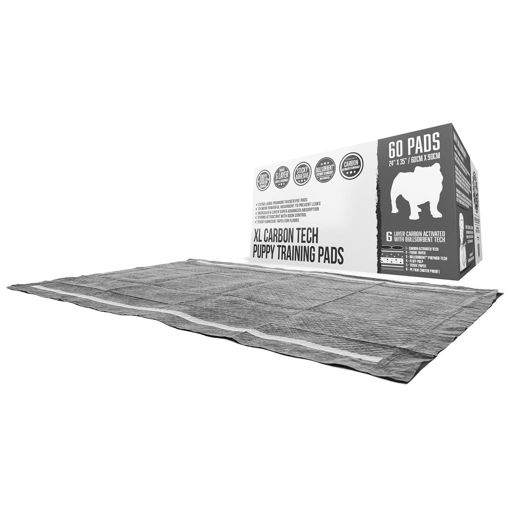 Bulldogology aperçu du paquet avant montrant 60 tapis, protection prête à l'emploi