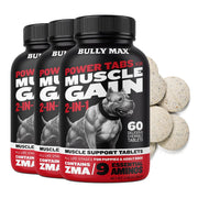 Bully Max emballage avant montrant le produit et ses avantages nutritionnels