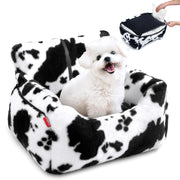 BurgeonNest siège auto vue avant motif Milk Cow offrant confort visuel