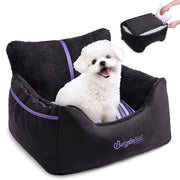 BurgeonNest siège avant noir purple montrant maintien et confort