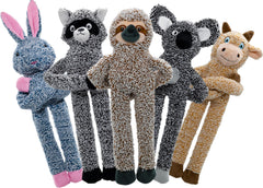 BUYPOW face du jouet peluche sans rembourrage montrant design attractif