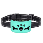 BXQ collier anti-aboiement face avant montrant design os pratique et ergonomique