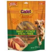 Cadet emballage avant montrant sac d'1 lb et avantage snack naturel