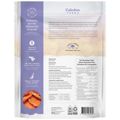 Caledon Farms gros plan texture dense de la patate douce pour mastication