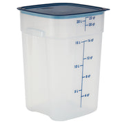 Cambro FreshPro vue avant montrant le bac translucide et son couvercle hermétique