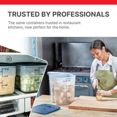 Cambro FreshPro détail de la poignée moulée offrant prise sûre et ergonomie